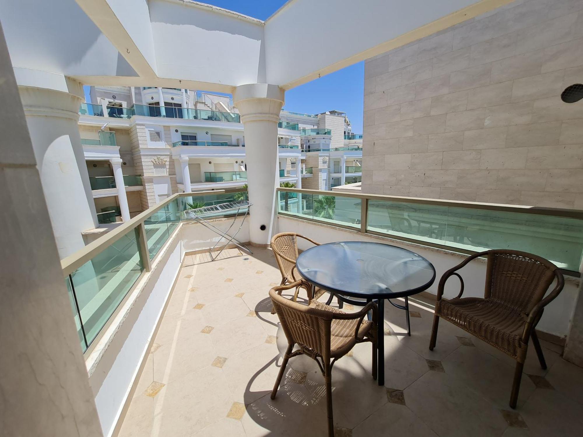 Palmore Top Luxury Penthause With Juccuzi First Line Of The Seaside Appartement Eilat Buitenkant foto